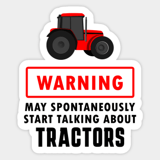 tractor Sticker